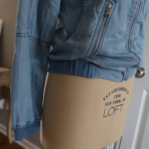 Denim bomber jacket - Picture 4 of 5